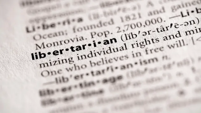 libertarianism in the dictionary